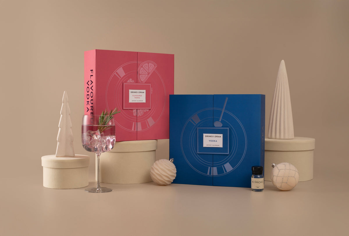 The Drinks by the Dram vodka advent calendar range