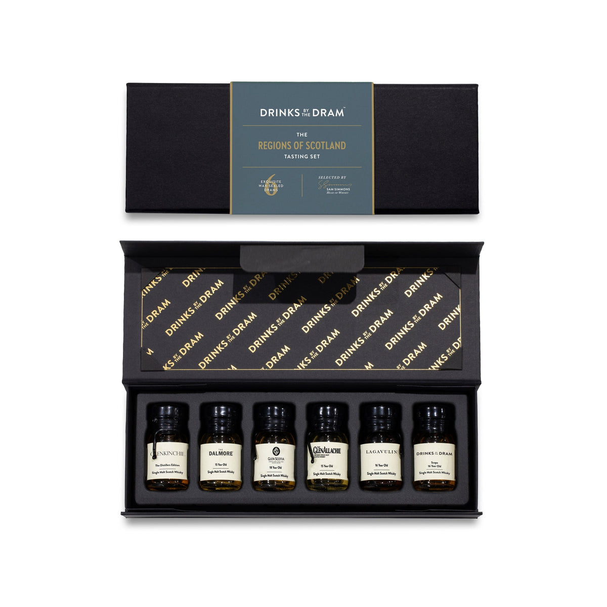 The Premium Regions of Scotland Tasting Set