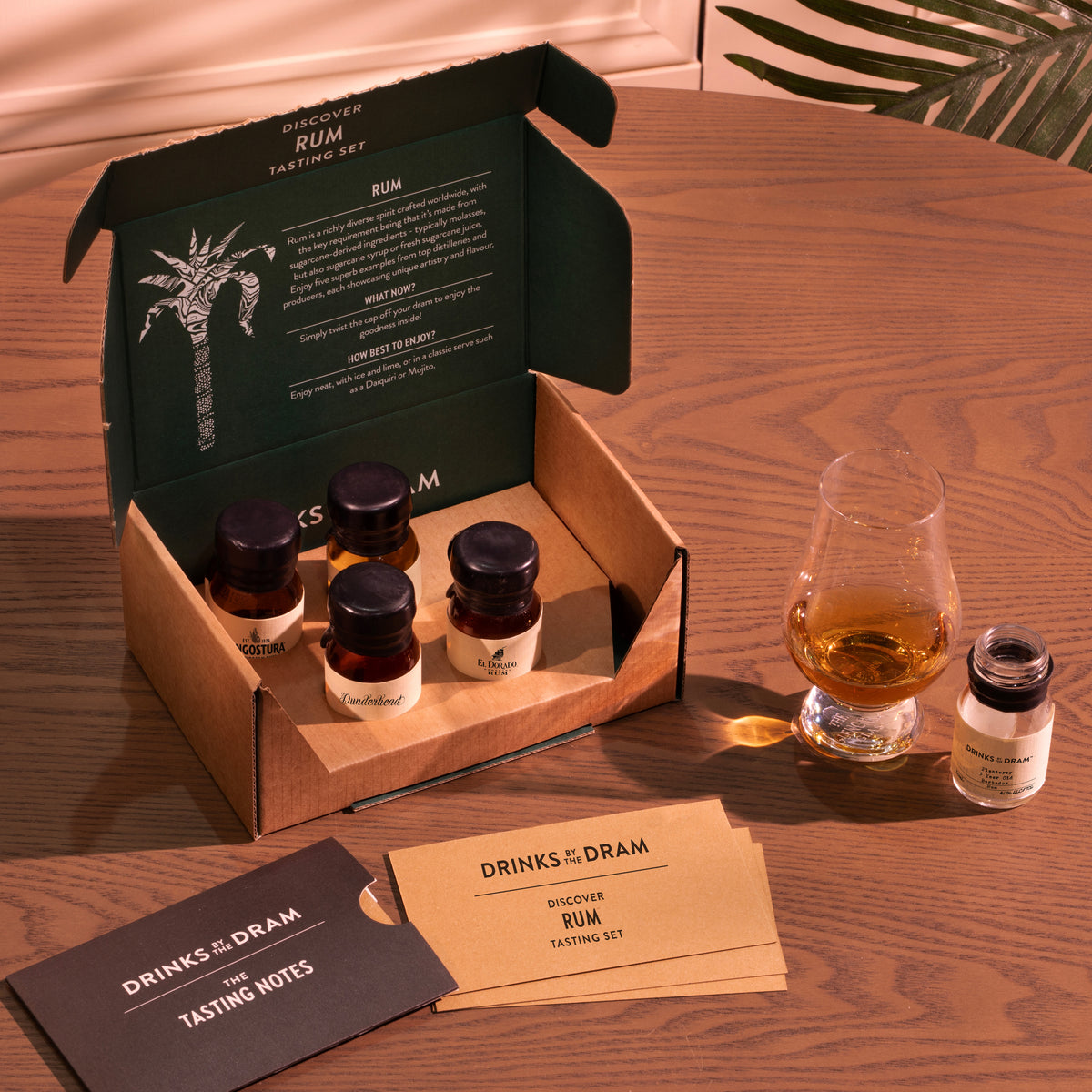 The Rum Discovery Set lifestyle