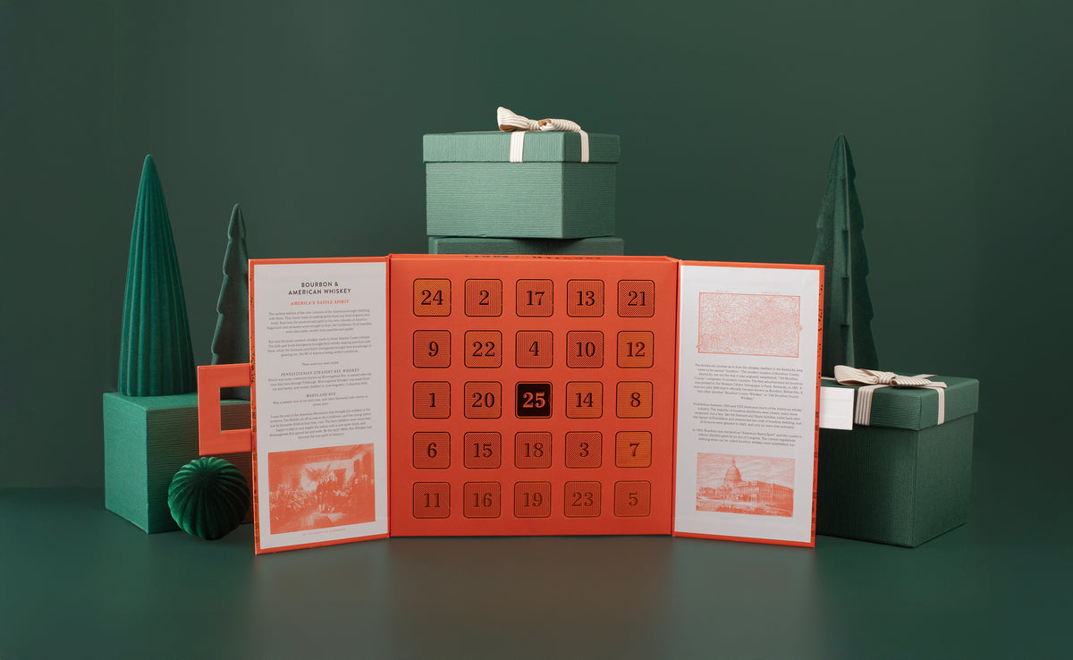 The Bourbon & American Whiskey Advent Calendar, lifestyle