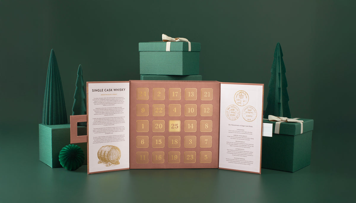 The Single Cask Whisky Advent Calendar, lifestyle