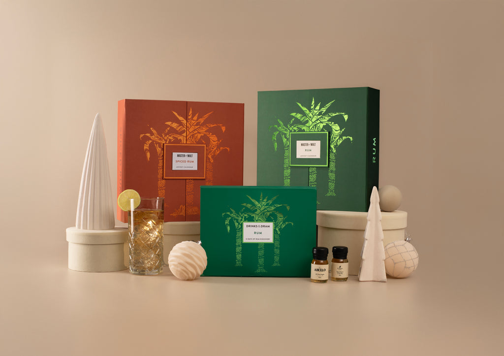Drinks by the Dram rum advent calendars