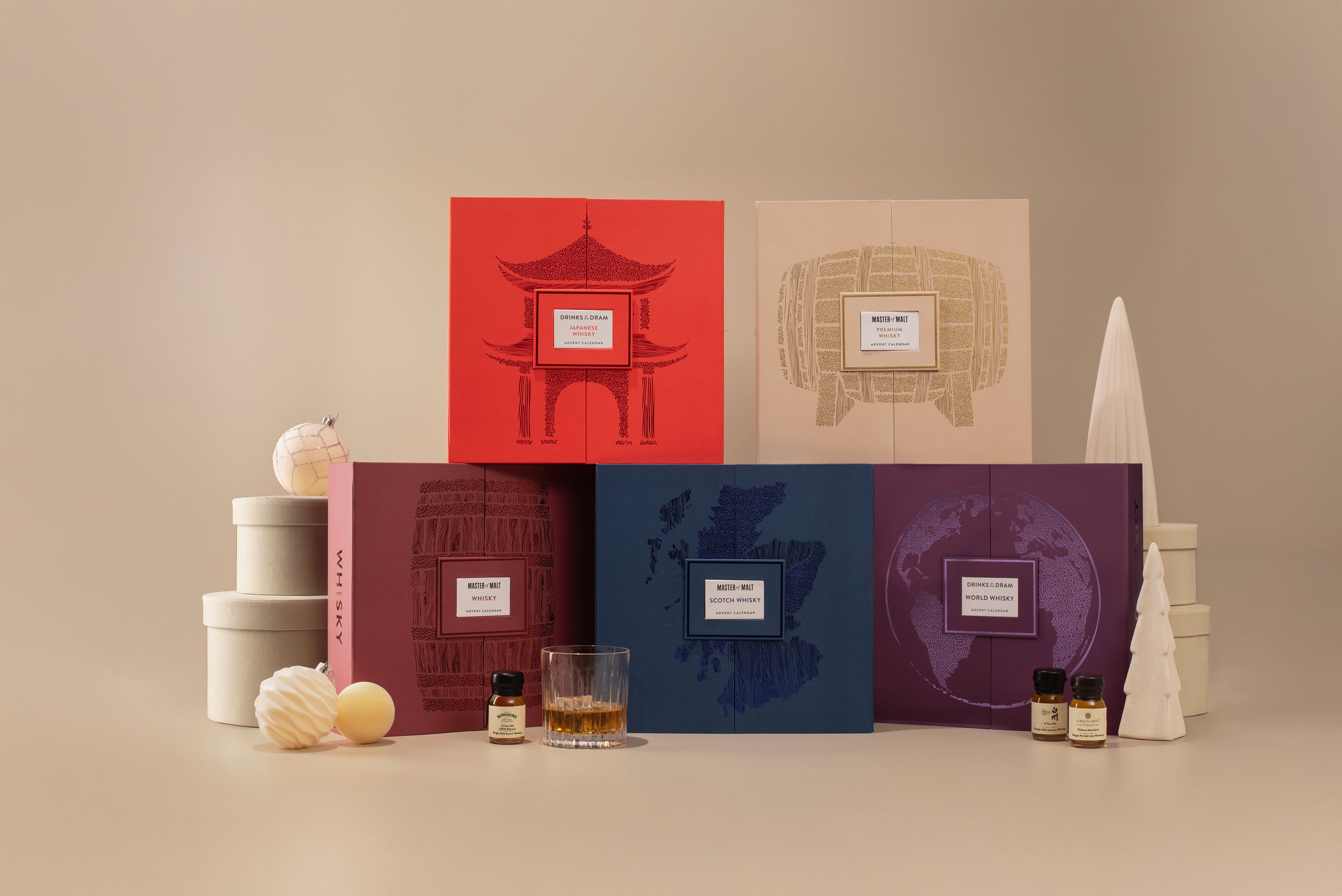 Drinks by the Dram - Tasting Sets & Spirit-filled Calendars