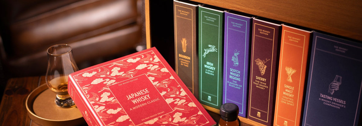 The Whisky Library with the Japanese Whisky book