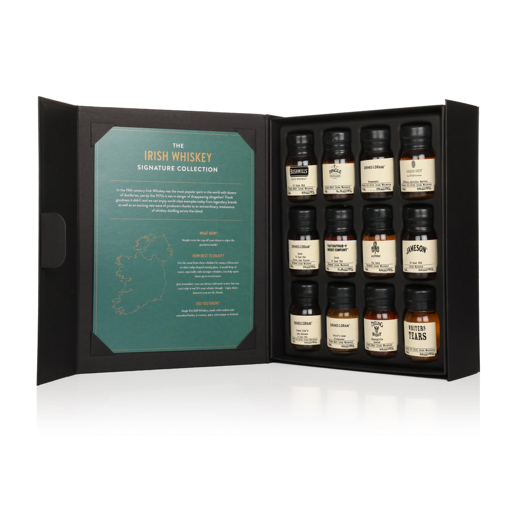 The Irish Whiskey Signature Collection, open