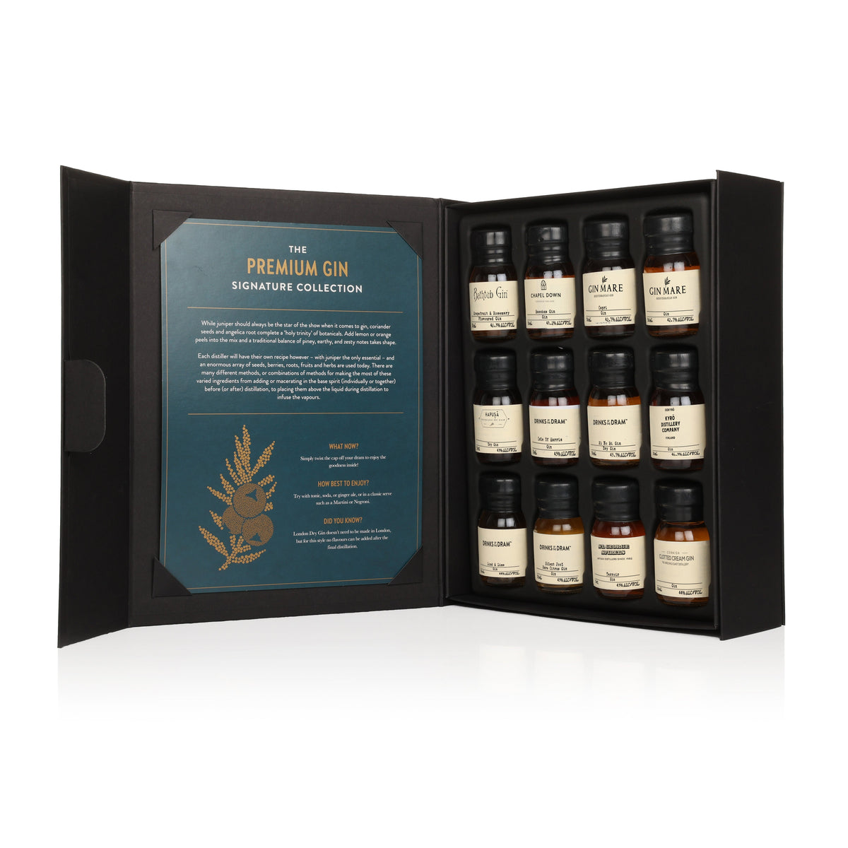 The Premium Gin Signature Collection, open