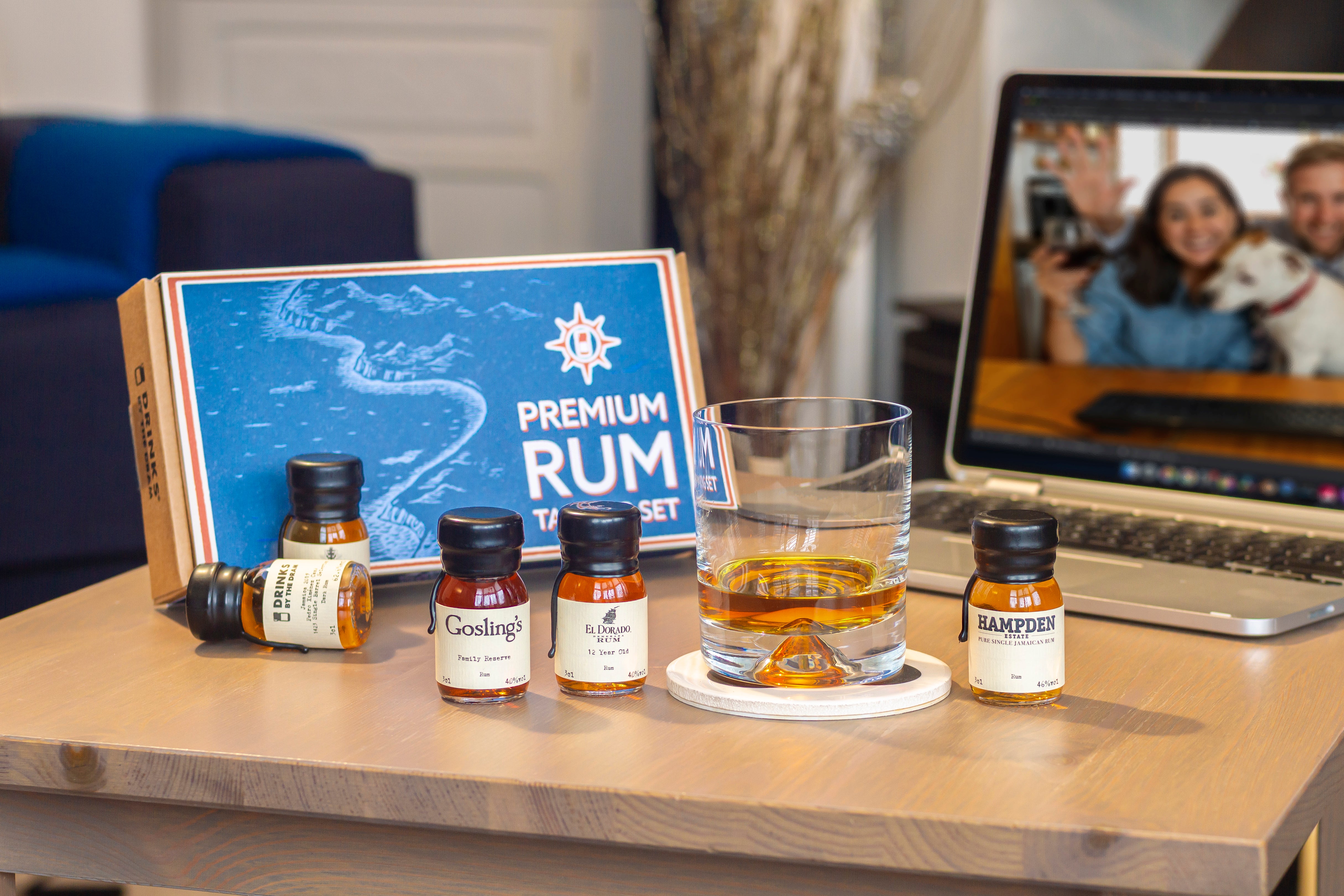 The Tasting By Drinks Dram Premium – Rum Set