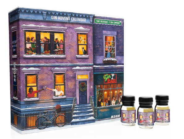 That Boutique-y Gin Advent Calendar 2025 - 24 Miniature Gin Samples, Discover New Flavours Each Day, Perfect Gift For Gin Lovers-790390